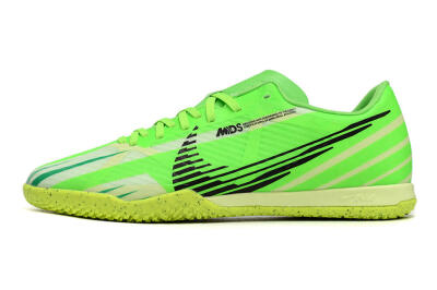 Men's Nike Air Zoom Mercurial Vapor 15 Academy IC Football Shoes - Green/Black/Yellow