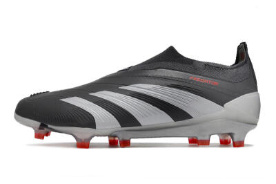 Men's Adidas Predator Accuracy+ FG Football Boots - Brown/Silver/Red