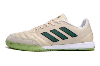 Men's Adidas Top Sala FG Football Shoes - Grey/Green