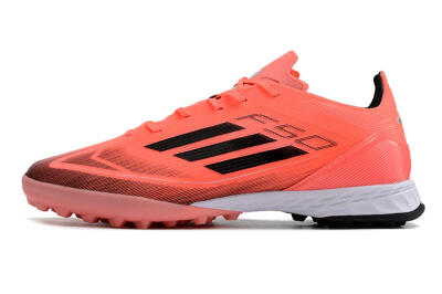 Men's Adidas F50 Adizero TF Football Shoes - Red/Black/White