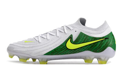 Men's Nike Phantom Luna Elite NU FG Football Boots - White/Green/Yellow