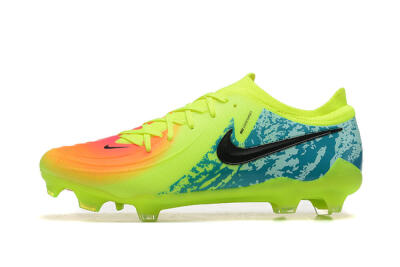 Men's Nike Phantom Luna Elite NU FG Football Boots - Yellow/Blue/Orange/Black