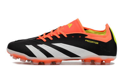 Men's Adidas Predator Accuracy Elite FG Football Boots - Black/Orange/White