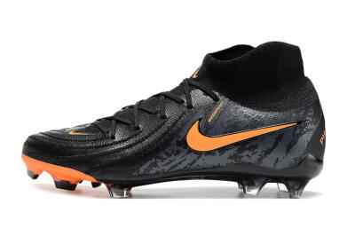 Men's Nike Phantom Luna Elite FG Football Boots - Black/Silver/Orange