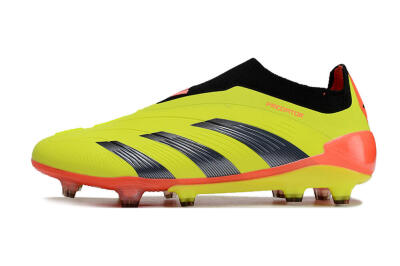 Men's Adidas Predator Accuracy+ FG Football Boots - Yellow/Black/Red