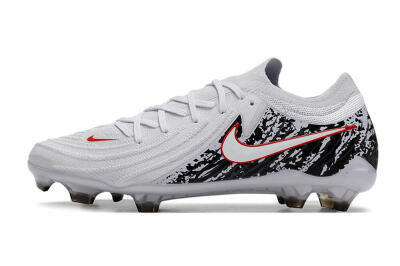 Men's Nike Phantom Luna Elite NU FG Football Boots - White/Red/Black