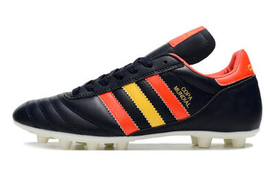 Men's Adidas Copa Mundial FG Football Boots - Black/Red/Yellow