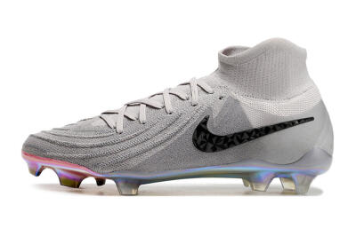 Unisex Nike Phantom Luna Elite NU FG Football Boots - Grey/Black/Blue