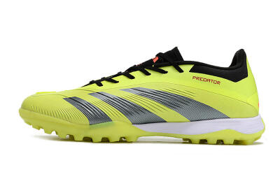 Men's Adidas Predator Accuracy Elite TF Football Shoes - Yellow/Black/Silver