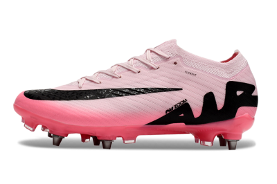 Men's Nike Air Zoom Mercurial Vapor 15 Elite SG Football Boots - Pink/Black