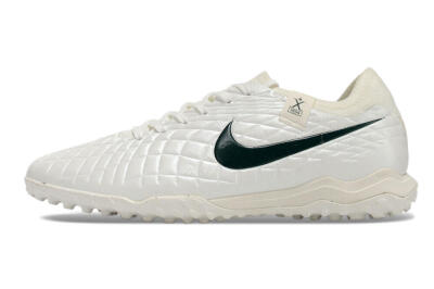 Men's Nike Tiempo Legend 10 Pro TF Football Shoes - White/Green