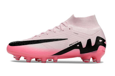 Men's Nike Air Zoom Mercurial Superfly 9 Elite FG Football Boots - Pink/Black