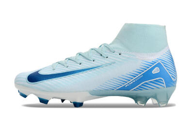Men's Nike Air Zoom Mercurial Superfly 10 Elite FG Football Boots - Jade/White/Blue