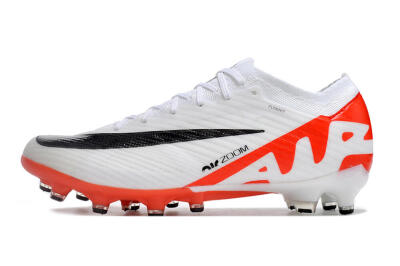 Men's Nike Air Zoom Mercurial Vapor 15 Elite AG Football Boots - White/Black/Red