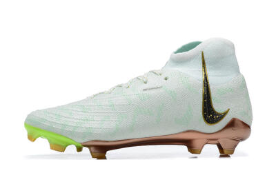 Men's Nike Phantom Luna Elite United Golden Pack FG Football Boots - Jade/Black/Gold