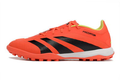 Men's Adidas Predator 24 Elite TF Football Shoes - Red/Black/White
