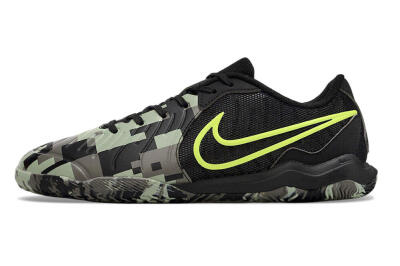 Men's Nike Tiempo Legend 10 Academy IC Football Shoes - Camo/Black/Yellow