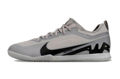 Men's Nike Air Zoom Mercurial Vapor 15 Pro IC Football Shoes - Grey/Black
