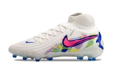 Men's Nike Phantom Luna Elite AG Football Boots - White/Blue/Pink/Yellow