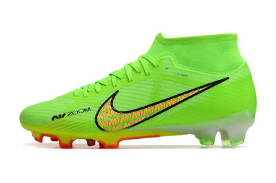 Men's Nike Air Zoom Mercurial Superfly 9 Elite FG Football Boots - Green/Yellow/Black