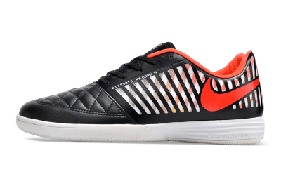Unisex Nike Lunar Gato 2 IC Football Shoes - Black/White/Red