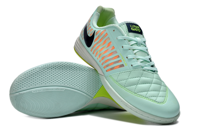 Unisex Nike Lunar Gato 2 IC Football Shoes - Jade/Black/Red
