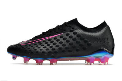 Men's Nike Phantom Ultra Venom FG Football Boots - Black/Pink