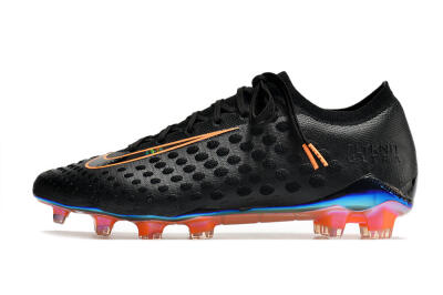 Men's Nike Phantom Ultra Venom FG Football Boots - Black/Orange