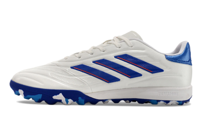 Men's Adidas Copa Pure.3 TF Football Shoes - White/Blue/Red