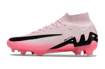 Men's Nike Air Zoom Mercurial Superfly 9 Elite FG Football Boots - Pink/Black