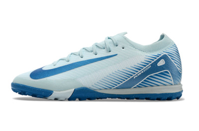 Unisex Nike Air Zoom Mercurial Vapor 16 Elite TF Football Shoes - Jade/Beige/Blue