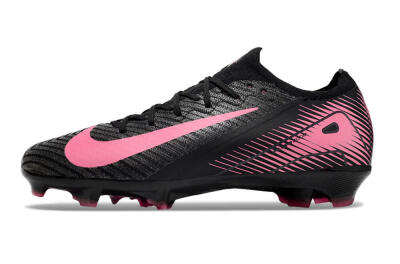 Unisex Nike Air Zoom Mercurial Vapor 16 Elite FG Football Boots - Black/Pink