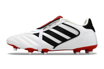 Men's Adidas Copa Gloro 2 FG Football Boots - White/Black/Red