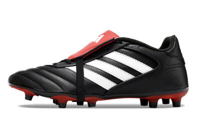 Men's Adidas Copa Gloro 2 FG Football Boots - Black/White/Red