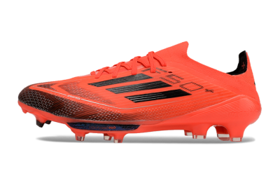 Men's Adidas F50 Lightstrike Pro FG Football Boots - Red/Black/White