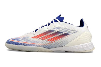 Men's Adidas F50 Pro IC Football Shoes - Blue/Red/Beige
