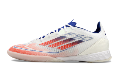 Men's Adidas F50 Pro IC Football Shoes - Blue/Red/Beige