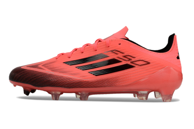 Men's Adidas F50 Adizero FG Football Boots - Red/Black