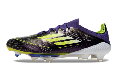 Men's Adidas F50 Lightstrike Pro FG Football Boots - Purple/Yellow/Blue