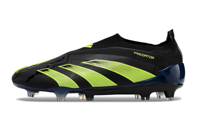 Men's Adidas Predator Accuracy+ FG Football Boots - Black/Yellow/Blue