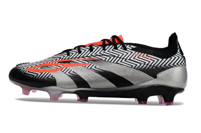 Men's Adidas Predator Accuracy Elite FG Football Boots - White/Black/Red/Silver