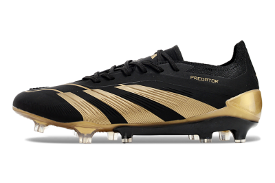 Men's Adidas Predator Elite Accuracy FG Football Boots - Black/Gold