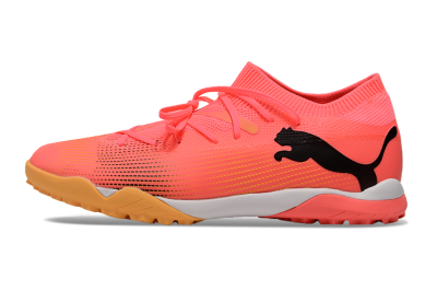 Men's Puma Future 7 Ultimate TF Football Shoes - Pink/Black/White