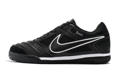 Men's Supreme x Nike SB Gato IC Football Shoes - Black/White