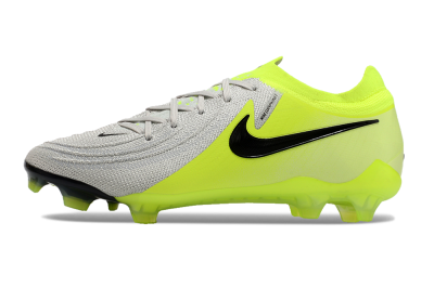 Men's Nike Phantom GX Elite FG Football Boots - Grey/Yellow/Black