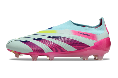 Men's Adidas Predator Accuracy+ FG Football Boots - Blue/Purple/Pink
