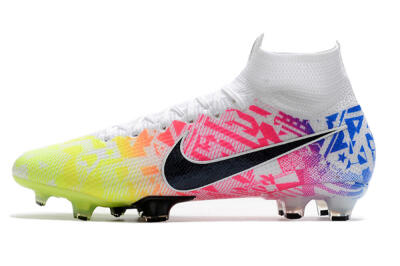 Men's Nike Mercurial Superfly 7 Elite FG Football Boots - Yellow/Pink/Blue