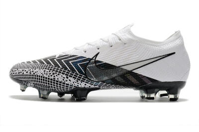 Men's Nike Mercurial Vapor 13 Elite FG Football Boots - Black/White/Blue