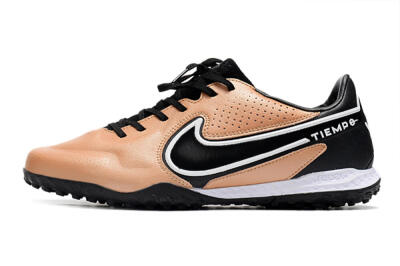 Men's Nike React Tiempo Legend 9 Pro TF Football Shoes - Gold/White/Black