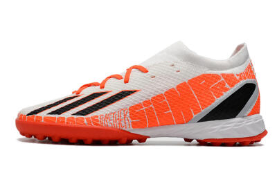 Men's Adidas X Speedportal.3 TF Football Shoes - White/Black/Red